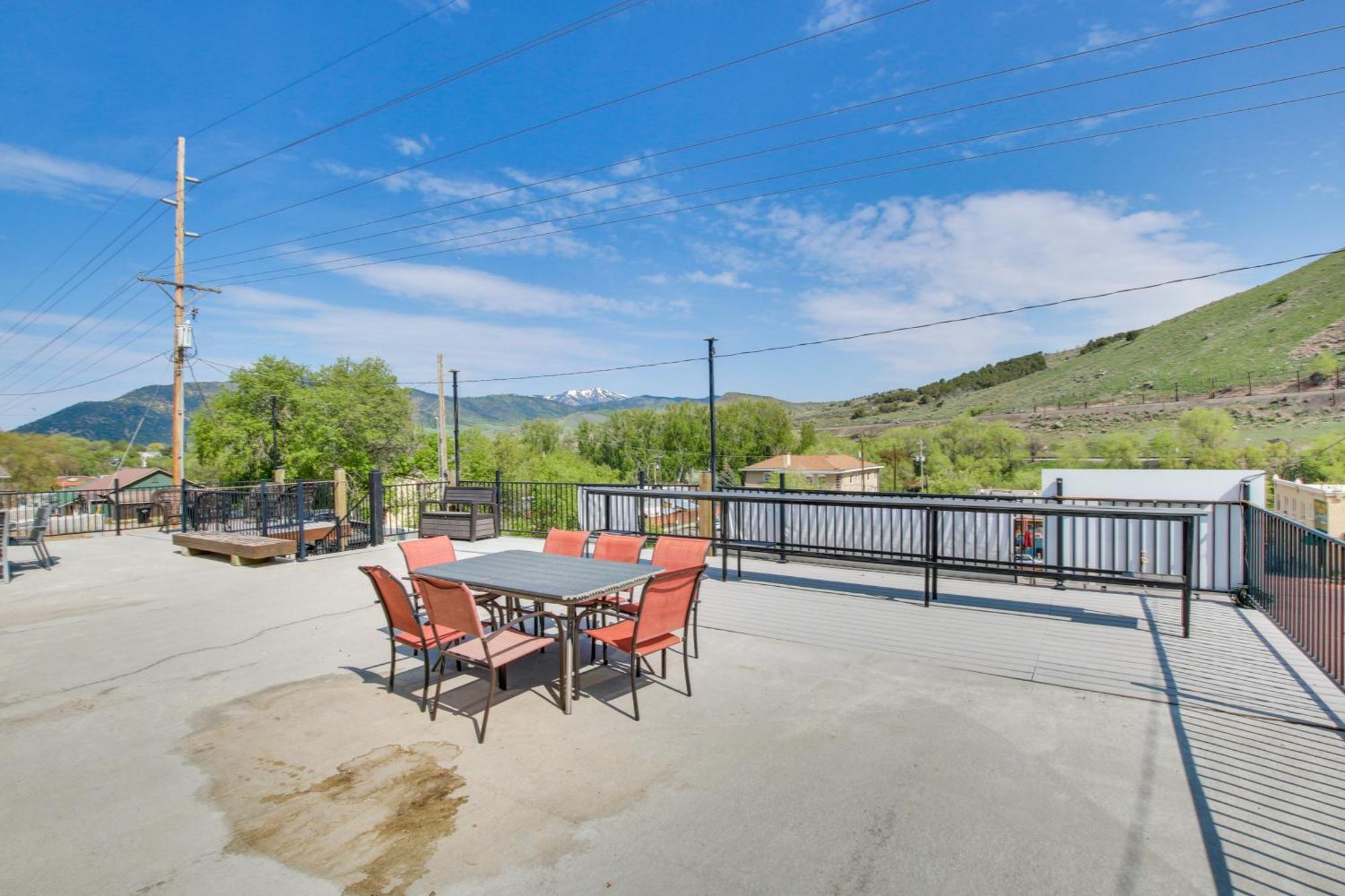 Lava Hot Springs Studio With Deck Walk To Hot Pools Luaran gambar