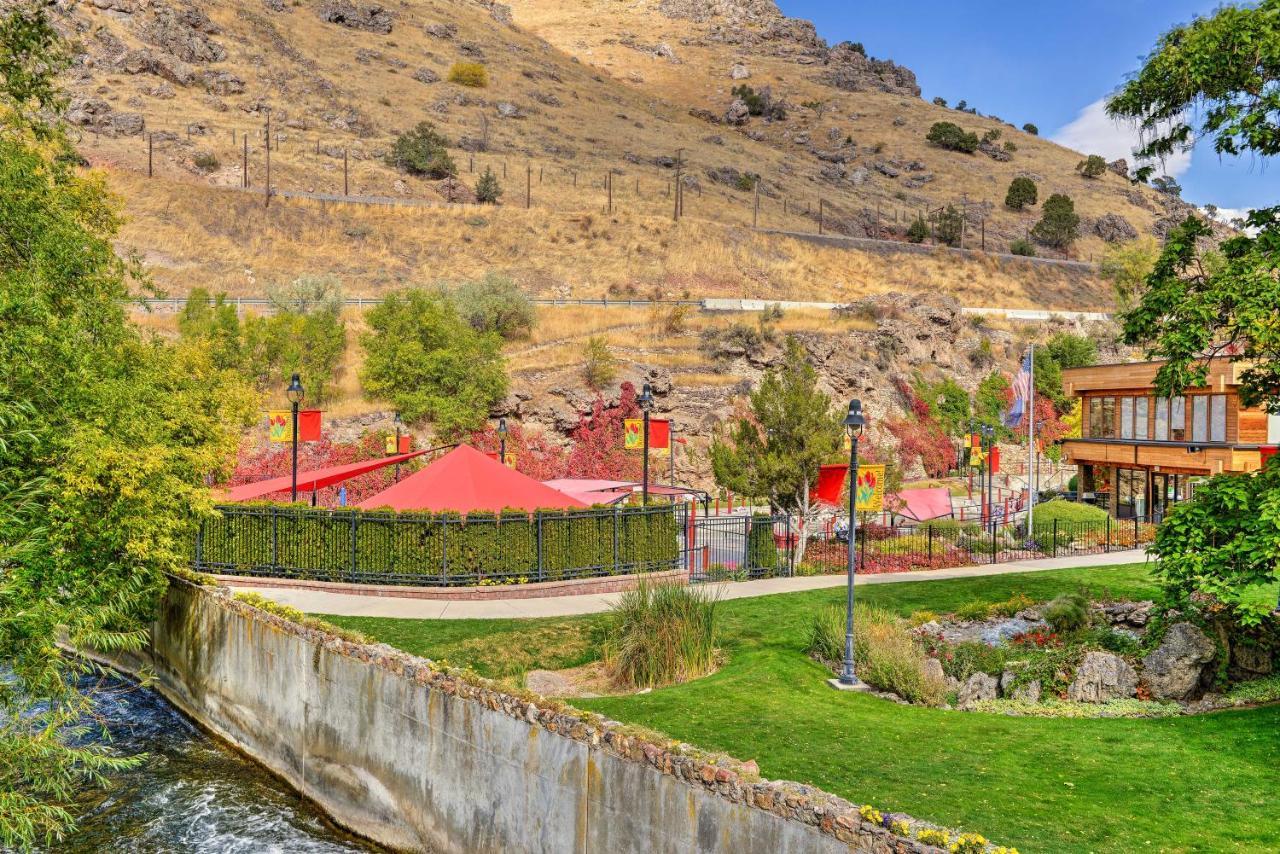 Lava Hot Springs Studio With Deck Walk To Hot Pools Luaran gambar